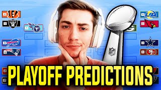 20212022 NFL Playoff Predictions Super Bowl 56 Prediction [upl. by Tiny545]