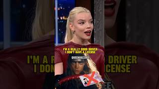 Anya TaylorJoy Reveals She Drove Without License on Mad Max 😂 AnyaTaylorJoy shorts [upl. by Lunneta]