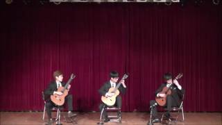 Andaluza  Enrique Granados Guitar Trio [upl. by Erreid465]