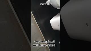 Cera urinal and wall hung camod cera plumbing plumber [upl. by Dadivitan]