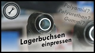 Lagerbuchsen wechseln  Simson Tutorial [upl. by Liakim]