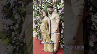 Shefali Jariwala and her Husband spotted at Ekta kapoors Diwali Party [upl. by Dolly]