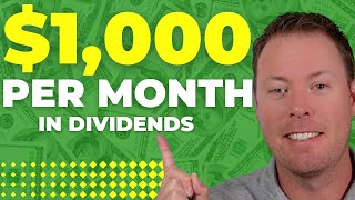 How To Earn 1000 Per Month In Dividends [upl. by Buxton]