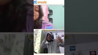 CUTE INDIAN GIRL DANCE WITH BEROJGAR YOUTUBER travisscott viralvideo omegle shorts viralshort [upl. by Darnell560]