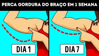 Como Perder Gordura Dos Braços Em 7 Dias Dê Adeus Aos Braços Flácidos [upl. by Kuska]