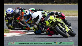 PromoRace Cup 2024  GP3 MiniGP 110160190  Aprilia 9 giugno 2024 [upl. by Mavilia]