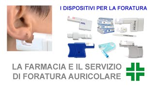 Servizio di Foratura Auricolare in Farmacia  PARTE 2 dispositivi [upl. by Nylecyoj]