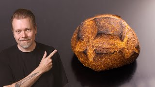 Sourdough Bread Bowls Recipe  Hungarian Goulash  Foodgeek Baking [upl. by Tiernan]