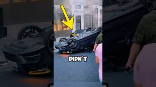 Road Rager Flips His Audi Upside Down While Fleeing shorts [upl. by Enida47]