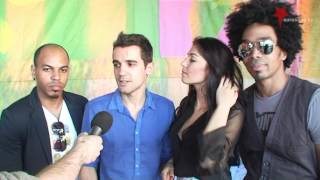 Interview Mandinga Zaleilah Romania Eurovision 2012 [upl. by Nivar446]