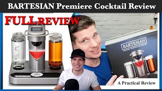 BARTESIAN Premium Review  A Keurig For Cocktails [upl. by Aratehs]