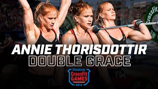 Annie Thorisdottir Does 60 Clean and Jerks in 517 — 2014 CrossFit Games [upl. by Retrak]