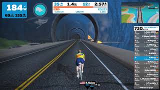 Watopia Stage 2  Zwift con rodillo inteligente [upl. by Errol]