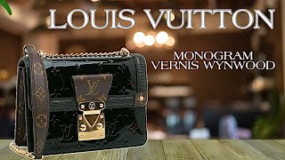 LOUIS VUITTON Wynwood Monogram Vernis Leather Crossbody Bag  ft Babalabags [upl. by Ecirtnas]