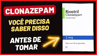 CLONAZEPAM RIVOTRIL PARA QUE SERVE  COMO USAR 05mg 20mg sublingual [upl. by Ojyma128]