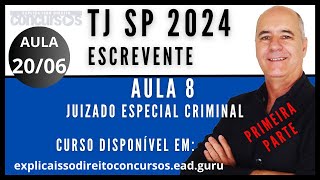 AULA 8  PRIMEIRA PARTE  20062024  JUIZADO ESPECIAL CRIMINAL [upl. by Nuahsed]