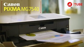 Струйное МФУ Canon PIXMA MG7540 [upl. by Adnauqaj]