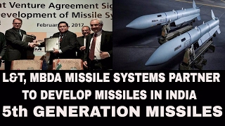 LampT MBDA MISSILE SYSTEM PARTNER TO DEVELOP MISSILE IN INDIA [upl. by Anauq]