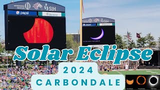 Total Solar Eclipse 2024  SIU  Carbondale  Illinois  April 8th [upl. by Lacombe]