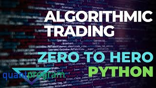 Algorithmic Trading Python for Beginners  FULL TUTORIAL [upl. by Airbmac]