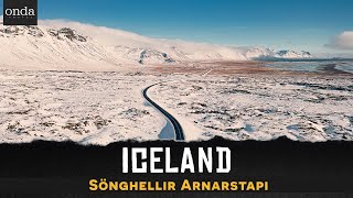 ❯ ICELAND  Winter in Sönghellir Songhellir Arnarstapi ❯ Cinematic drone landscape 4K DJI Drone [upl. by Jermayne]