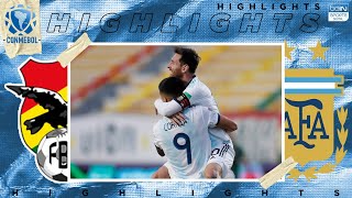 Bolivia 1  2 Argentina  HIGHLIGHTS amp GOALS  10132020 [upl. by Keely]