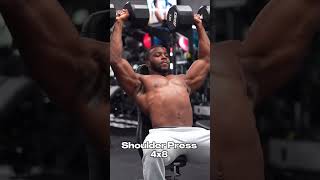 Full Shoulder Workout🔥bodybuilding aesthetic shoulderworkout [upl. by Aivilo]