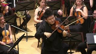 Violinist Sungmin Cho JS Bach Violin Sonata No2 in Aminor Encore [upl. by Gnihc223]