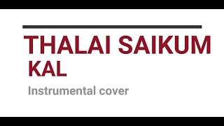 thalai saikum kal  Instrumental cover [upl. by Behn]