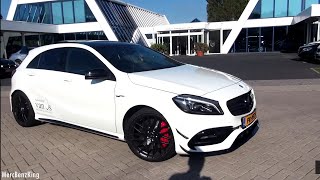 MercedesAMG A45  Drive and Review 2017 BRUTAL Sound Acceleration [upl. by Fabria]