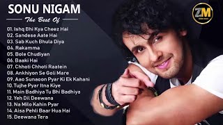 Sonu Nigam mashup songs  Mind Relaxing Melodious voice Sonu Nigam  best of sonu nigam [upl. by Akoek]