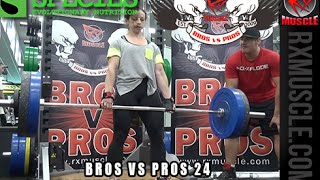 BROS VS PROS 24 Womens Deadlift Challenge [upl. by Notac]