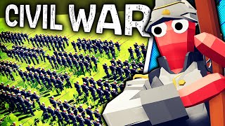 TABS but its a MASSIVE American Civil War Battle Totally Accurate Battle Simulator [upl. by Terri853]