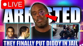 Diddy ARRESTED in New York with Face BUSTED OPEN [upl. by Kate598]