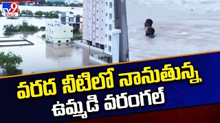 వరద నీటిలో నానుతున్న ఉమ్మడి వరంగల్  Warangal Floods  Full amp Final  TV9 [upl. by Udela797]