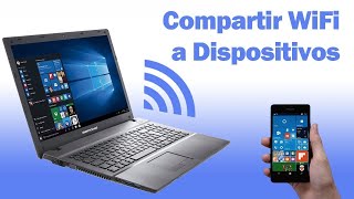 COMPARTIR INTERNET WIFI DE PC O LAPTOP GRATIS  Connectify Premium [upl. by Rue]