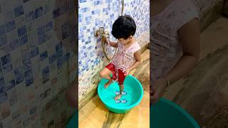 🐟 machli jal ki rani hai🐟🐠cute baby status❤️❤️shorts [upl. by Langelo]