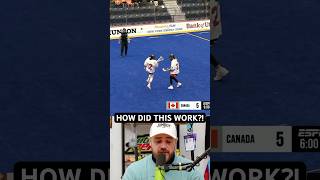 This deke should not have worked a breakdown lacrosse sports trickplay fail womeninsports [upl. by Jourdan721]