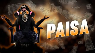 Paisa Song 🤑 Free Fire Montage 🤑 Free Fire Song  Free Fire Status  ff Status [upl. by Akiaki]