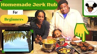 Jerk Chicken Recipe Will it Fly Rub Recipe [upl. by Yee464]