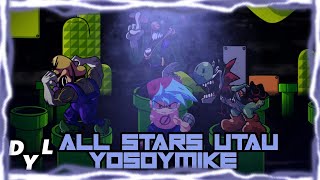 FNF Mario madness v2 All Stars Utau V2 YoSoyMikeDubs version [upl. by Xymenes161]