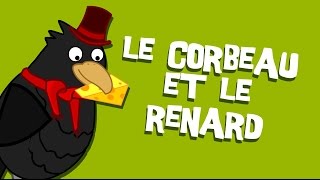 Le Corbeau et le Renard  Fables de la Fontaine [upl. by Hedy]