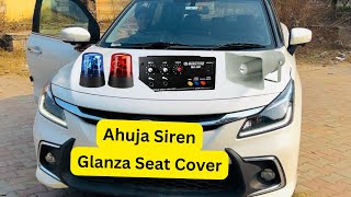 Ahuja Hooter 🚨  Seat Cover Installation in Toyota Glanza viral trending [upl. by Merv799]