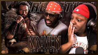 KRAVEN THE HUNTER – Official Red Band Trailer Reaction [upl. by Gentilis701]