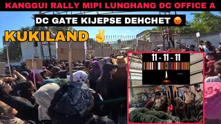 CRPF Mchod ✊Kanggui Rally ✌️Mipi Lunghang hon DC Gate Jepse dehchet ✌️Kukiland [upl. by Dynah]