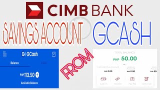 HOW TO DEPOSIT CASH FROM GCASH TO CIMB BANK [upl. by Denman]