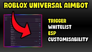 ROBLOX BEST Universal Aimbot Script  Trigger bot  ESP  OFFSETS  WHITELISTS [upl. by Ardnnek878]