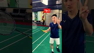 Badminton secret technique of international players forehand push [upl. by Nagaer611]