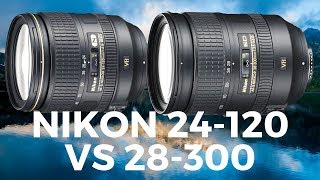 Nikon 28300 vs Nikon 24120  Choosing a Walk Around Lens for My Niko D850 amp Nikon D500 Combo [upl. by Nor]