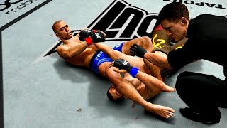 Georges St Pierre PUMMELS Matt Hughes in SHOCKING Finish [upl. by Juliann859]